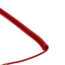 3.5mm Auxiliary Audio Male to Male Cable 90 Degree Right Angle Red