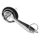 3pcs Set Home Kitchen Mini Stainless Steel Funnel For All Kinds Of Hip Flask