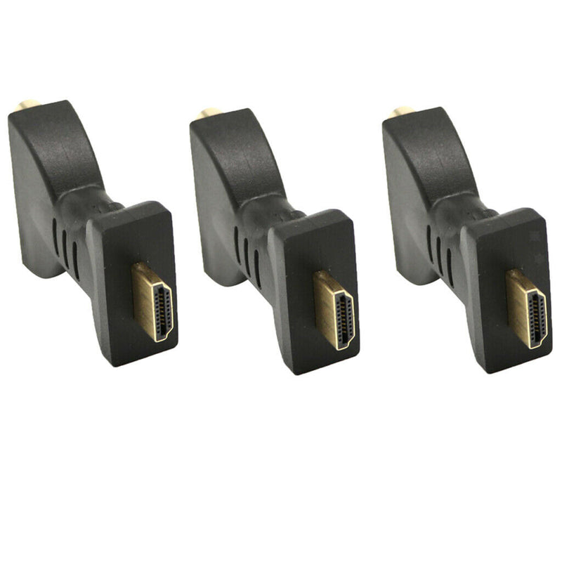 HDMI Male To AV Female Converter, 3pcs HDMI To 3 RCA Component Connector
