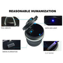 1pc Car Ashtray Ash Blue LED Light Smokeless Stand Cylinder for Car Cup Holder