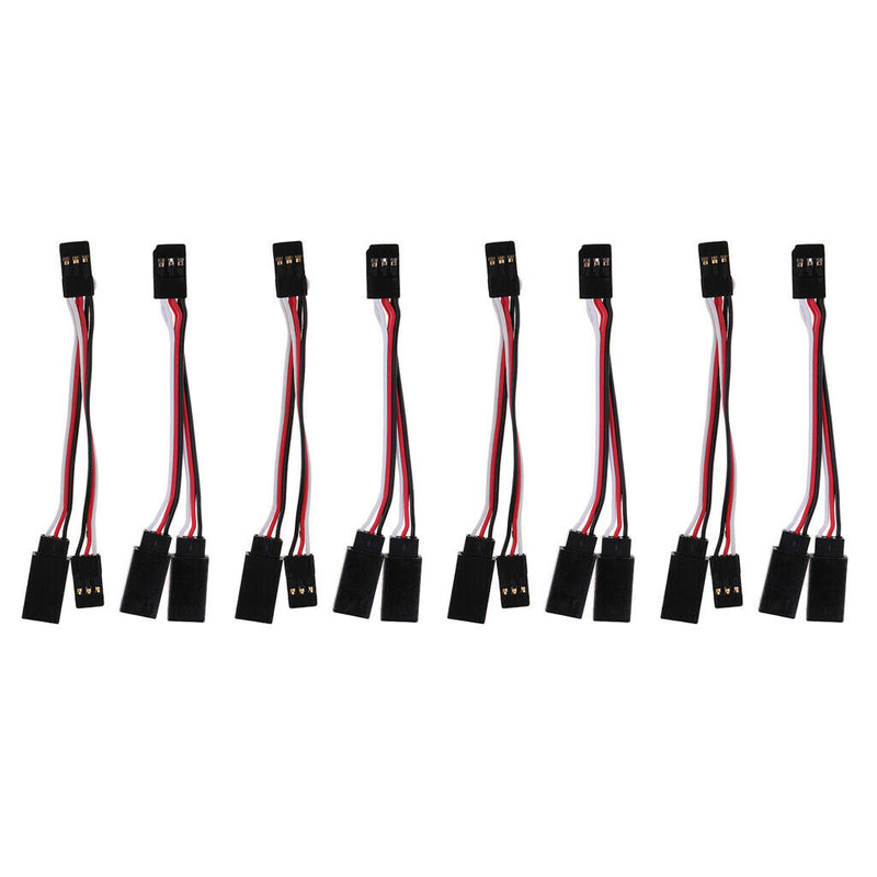 8pcs Replacement Y Shape 3Pin Wire Harness Cable JR Plug for RC Car ESC