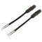 2PCS UHF VHF TV Coax Indoor Matching Transformer 300-75 Ohm JR