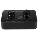 X7 Pc Audio Usb Headset Sound Card Micro- phone Webcast Entertainment Strea
