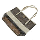 Waterproof Half Transparent Hand Bag, PVC Beach Bag and Polyester with Smal D1T1