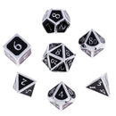 1 Set of 7 Dice D4 D6 D8 D10 D12 D20 16mm Polyhedral Dice for D&D Role Games