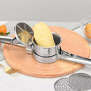 Potato Ricer and Masher, Stainless Steel Manual Fruits and Vegetables Masher,