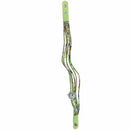 Women's Quartz Wrap Around Leather Bracelet Wrist Watch Light Green