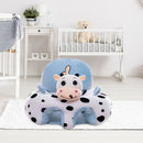 Cute Baby Sofa Cover Learning to Sit Seat Feeding Chair Case N/Cotton (A) A