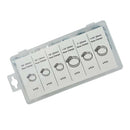 34pc 16mm - 32mm Assorted Jubilee Hose Clamp Fuel Pipe Clips Set