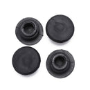 4pcs Bike Black Mini Rubber Grip Handlebar Bar End Plugs Stoppers Cap KQ FT