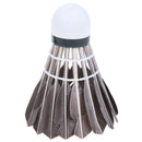 12 Pcs Set Training Goose Feather Shuttlecocks Durable Badminton Black Bal3C