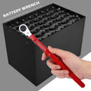 Ratchet Head Side Terminal Battery Wrench Auto Car Battery Torsion Spanner Tool