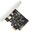 PCI-E PCI Express to USB3.1 Type C +USB 2.4A Fast Charging Expansion Card