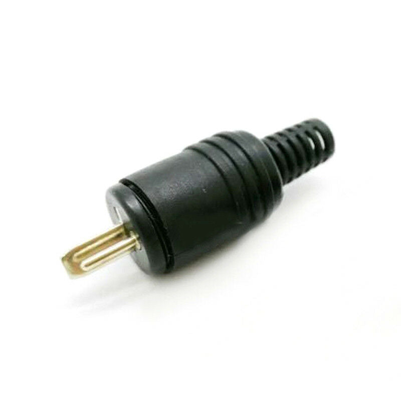 2 pin DIN Plug Speaker and HiFi Connector Screw Terminals [2 Pack]   Z