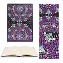 DIY Mandala Special Shaped Diamond Painting 50 Pages A5 Sketchbook Notebook