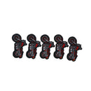 1X Cartoon Motorcycle Embroidered Iron On Patch Applique For Clothing Jacket JR