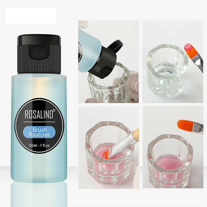 Rosalind Nail Polishes 30Ml Uv Gel Polish Acrylic Remover And Brush Cleaner L7E8