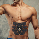 Fitness Ab Stimulator Abdominal Mucle Training Toner Trainer Body Belt & Gel Pad