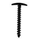 5Pcs/Pack 14.5cm Plastic Tent Peg Nail Tent Stakes for Outdoor Camping Black.