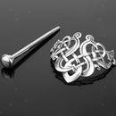 5Pcs Celtic Knot Hair Clip Viking Hair Stick Hairpins Nordic Hair Barrettes