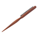 HOT Wood Handle Natural Boar Bristle Hair Brush Fluffy Comb Hairdressing Barber