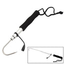 70CM Retractable Fishing Gaff Hook Fishing Gear Hook Tackle with Soft Handl V3W7