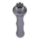 Portable Black PVC Kayak Dinghy Safety Air Valve Wrench 6 Section Spanner