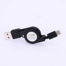 USB Type C USB 3.1 Retractable Cable Charger Charging Type-C USB-C Cable Bl U5L1