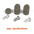 3pcs Rear Back Fender M365 Electric Scooter Screws Rubber Cap Guard Shelf