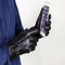 Leather Gloves Full Finger Mens Motorcycle Driving Winter Warm Touch Scree Gw