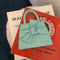 Portable Shoulder Top-handle Clutch Mini Lady PU Messenger Bag Sweet Wristlets