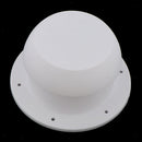 ABS Car Top Mounted White RV Camper Trailer Exhaust Outlet Vent Cap Parts