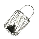 Hanging Or Table Industrial Style Heavy Iron Lamp LOFT Style Battery Powered