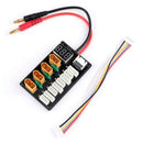 4S LiPo Batteries Parallel Charging Board XT60 Banana Plug B6 Charger Remot