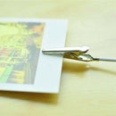 Home Office Baseball Shaped Note Paper Memo Clip Table Number Holder Name P