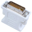 DVI-I Male (24 +5) To VGA Female Adapter Converter White