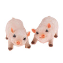 3Pcs Micro Pink Pig Gardening Potted Decor Accessories DIY