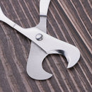 Metal Cigar Cutters Stainless Steel Super Sharp Cigar Scissors Birthday Gift