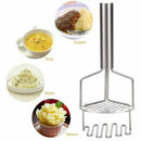 New Kitchen Potato crusher Mashed Potatoes Device Bilayer Mud Salad Fruit V A4Y5