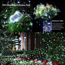 10m LED Waterproof Battery Box Copper Wire String Fairy Light (White Light)