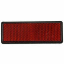 5X(rectangle red Reflectors Universal For Motorcycles ATV Bikes Dirt Bikes B8H2)
