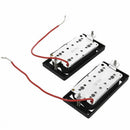 1set of 2 Zebra Faced Humbucker Double Coil Pickups Electric Guitar K8O1