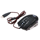 K1015 Usb Wired Mouse 7 Buttons 4 Colors Led 4000 Dpi Adjustable Optical Ga J4Y6