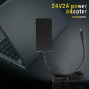 24V 2A LED Light Strip Power Supply Adapter DC 5.5x2.5mm Charger No Plug