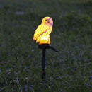 Solar Power LED Owl Lawn Light Waterproof Yard Landscape Lamp (Light Brown)