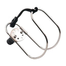 Stainless Steel Horseshoe Lifebuoy Swimming Ring Holder for Yacht Ship Boat