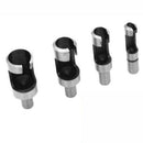 8 Pcs Carpentry Wood Plug Cutter Straight & Tapered Claw Type Drill Bit AXN hjk