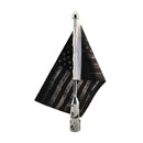 Adjustable / Folding Flag Pole With US Flag For  Dyna Street Glide