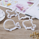 8pcs/set Sea Creatures Cookie Cutter Whale Dolphin Fondant Tool Biscuit Mould3cG