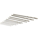 Mini Micro Aluminum Hand Drill With Keyless Chuck +10 Twist Drills Rotary T